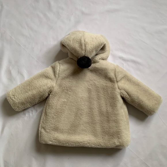 NULA BUG BABY FLUFFY JACKET SIZE 18M - Picture 3 of 4